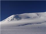 Monte Rosa Na ledeniku pod Parrotspitze 4436m